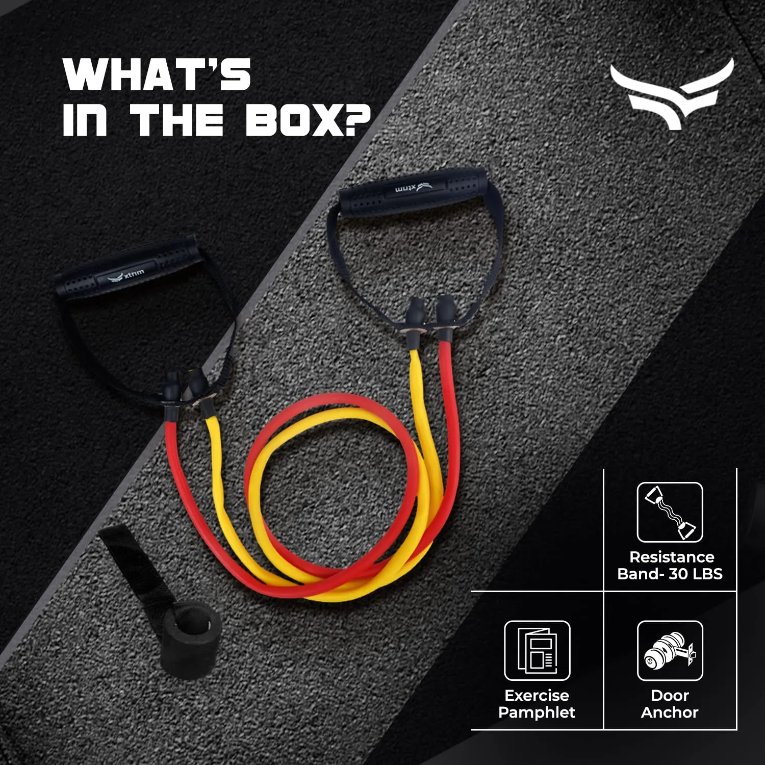 100% Resistance Bands with Non-Slip Grip Handles & Stretchable Bands   Rain & Dust Proof Protector for 30L to 40L Backpacks ( BUY 1 GET 1 FREE )