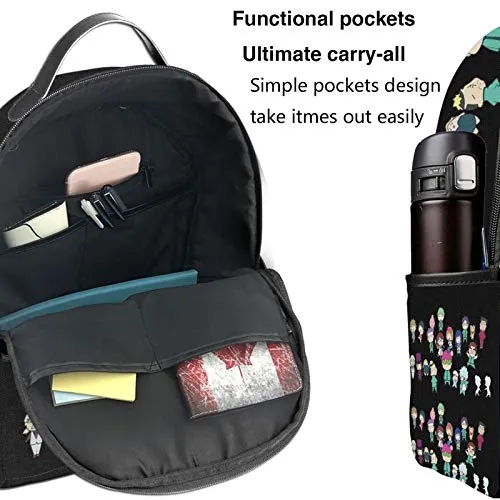 Anime & Saiki K Team Classic Student School Bag School Cycling Leisure Travel Camping Outdoor Backpack