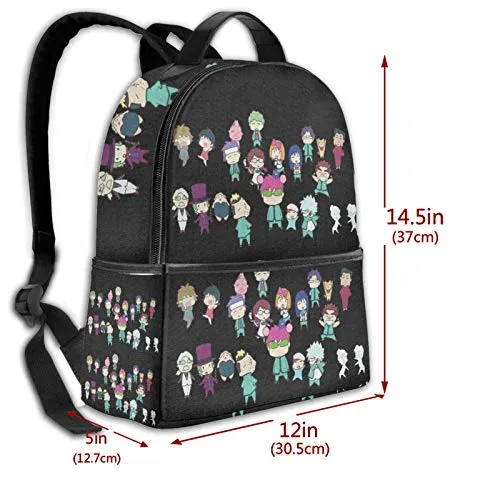 Anime & Saiki K Team Classic Student School Bag School Cycling Leisure Travel Camping Outdoor Backpack