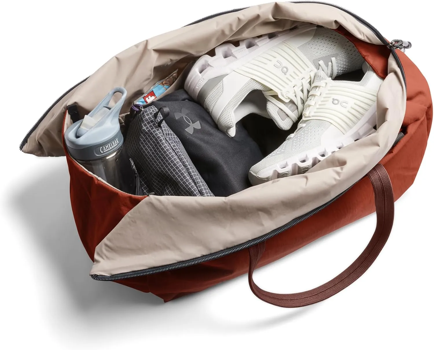 Bellroy Lite Duffel (lightweight technical duffel bag) - Clay