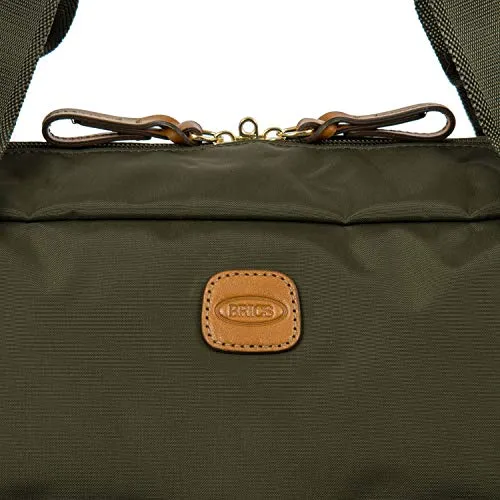 Bric's X-Bag/x-Travel 2.0 18 Inch Cargo Overnight Boarding Duffle W/Pockets, Olive, One Size