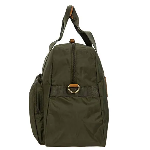 Bric's X-Bag/x-Travel 2.0 18 Inch Cargo Overnight Boarding Duffle W/Pockets, Olive, One Size