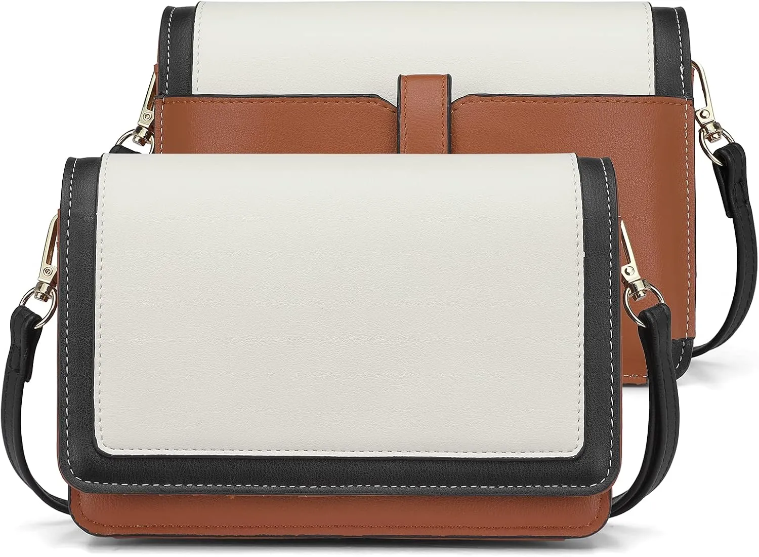 BROMEN Crossbody Bags for Women Small Cell Phone Shoulder Bag Wristlet Wallet Clutch Purse