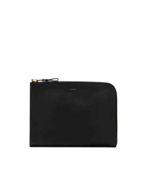 Buckley Embossed Leather Zip Portfolio