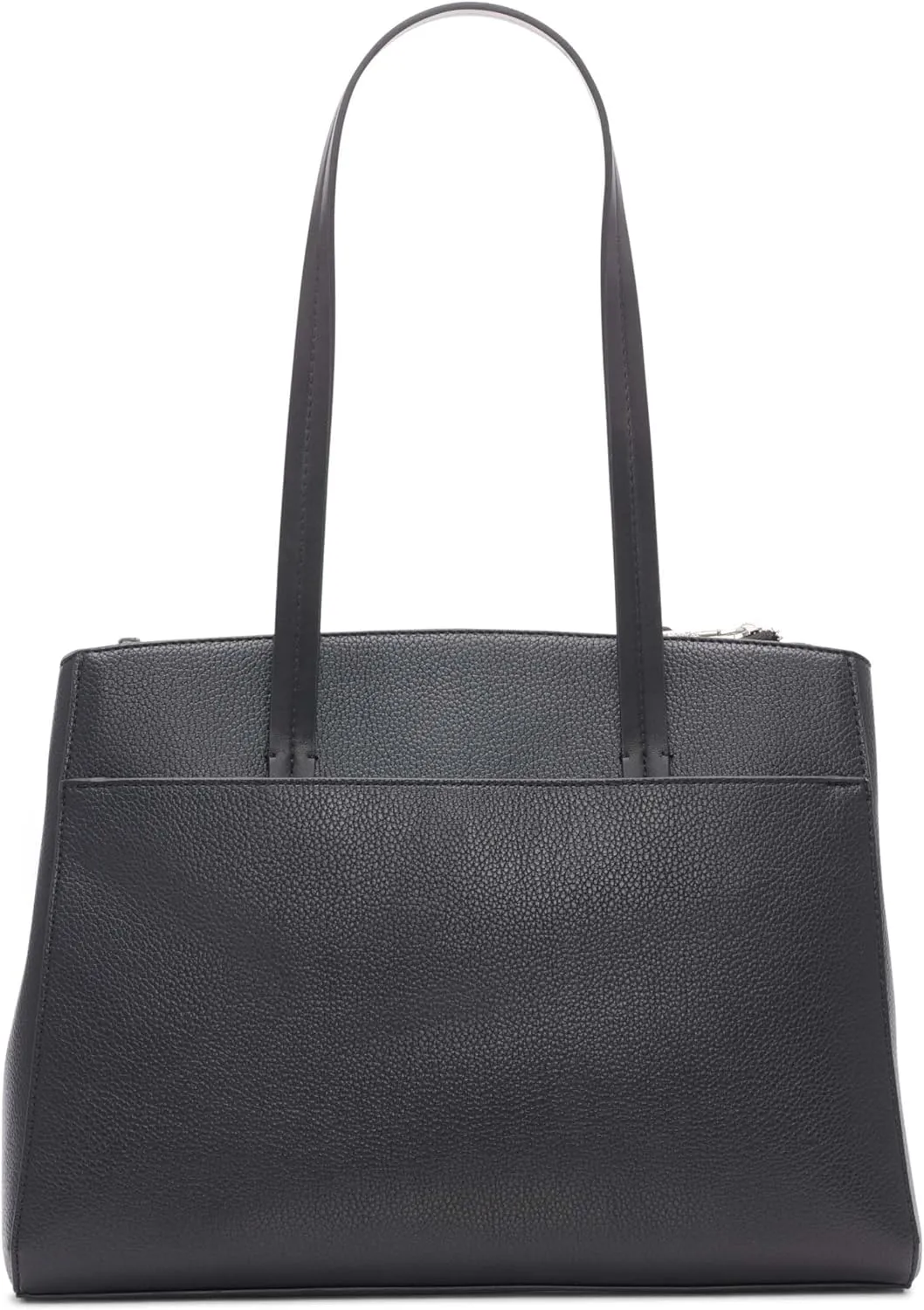 Calvin Klein Women's Hadley Tote Bag  2 in 1, Vegan Leather, 5 Pockets