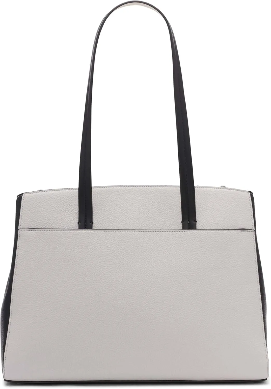 Calvin Klein Women's Hadley Tote Bag  2 in 1, Vegan Leather, 5 Pockets
