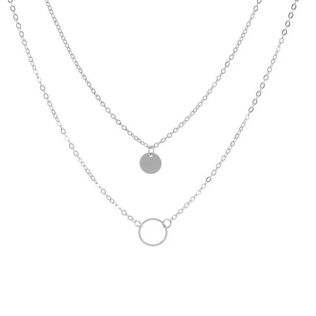 Chain Necklaces Pendants | Vintage Multi Layer Jewelry