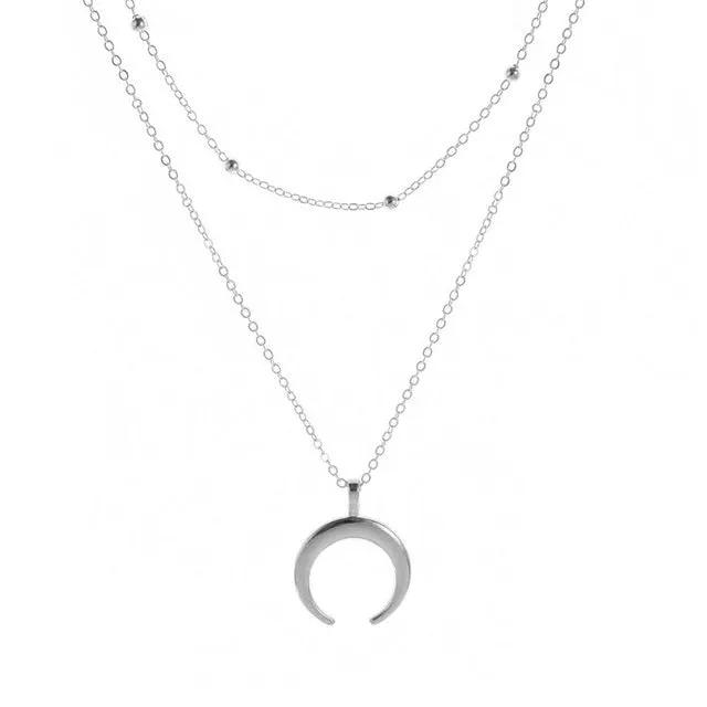 Chain Necklaces Pendants | Vintage Multi Layer Jewelry