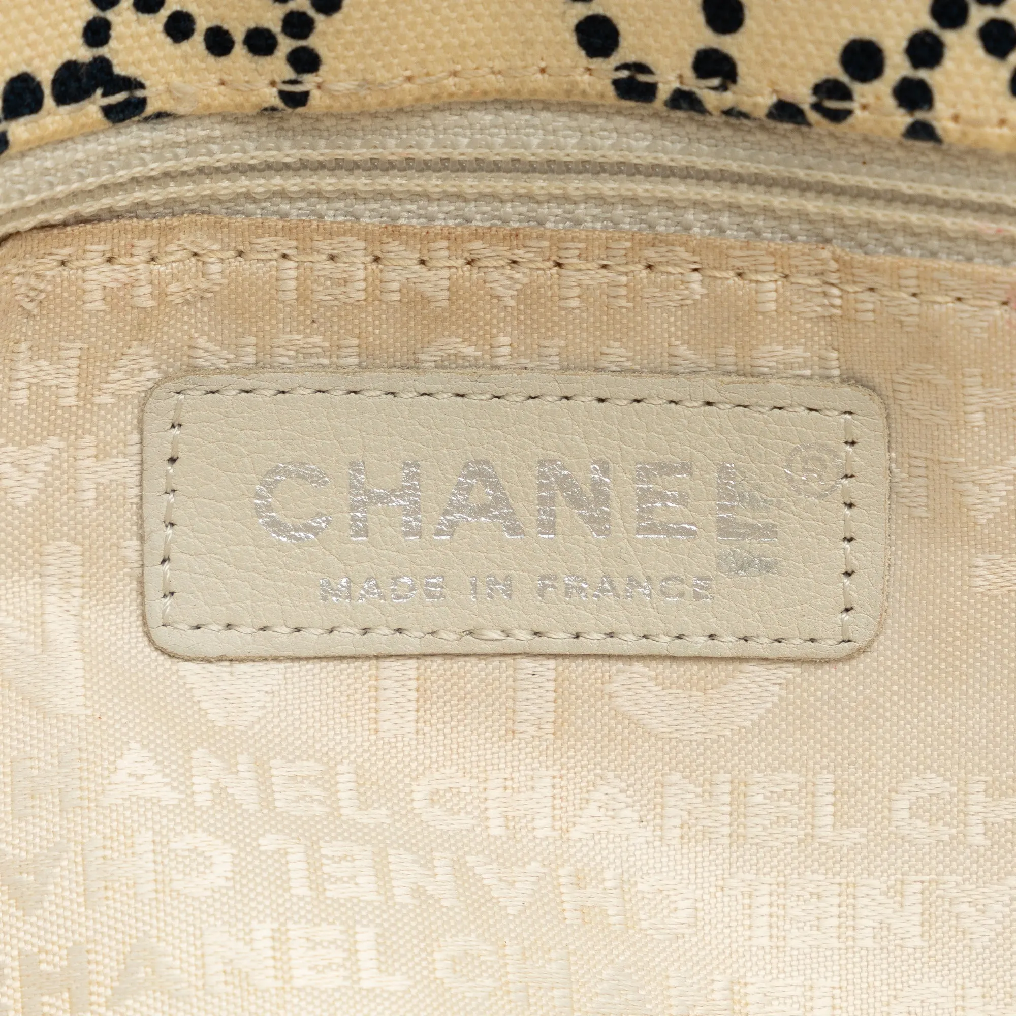 CHANEL CC No.5 Canvas Flap Bag