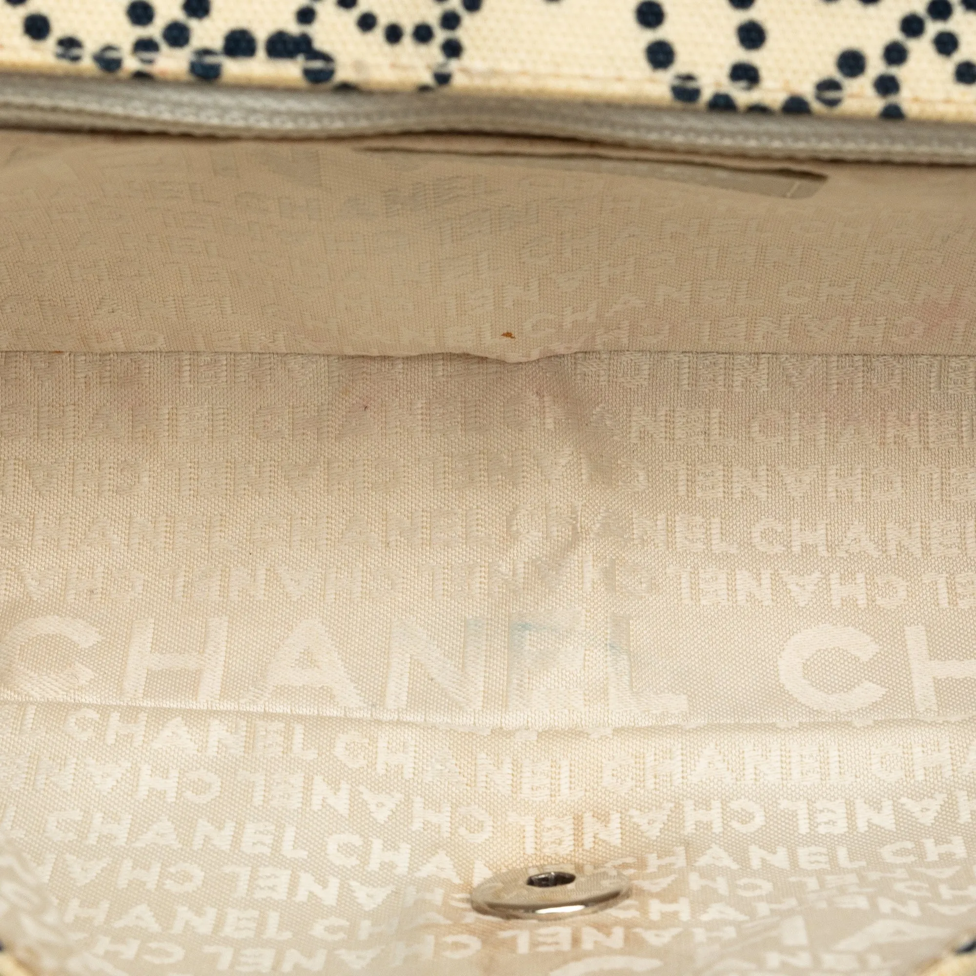 CHANEL CC No.5 Canvas Flap Bag