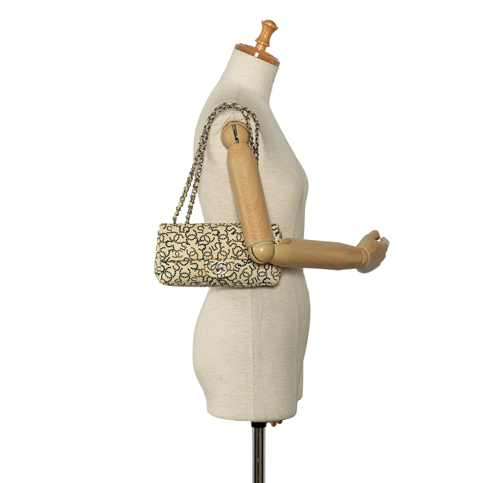 CHANEL CC No.5 Canvas Flap Bag