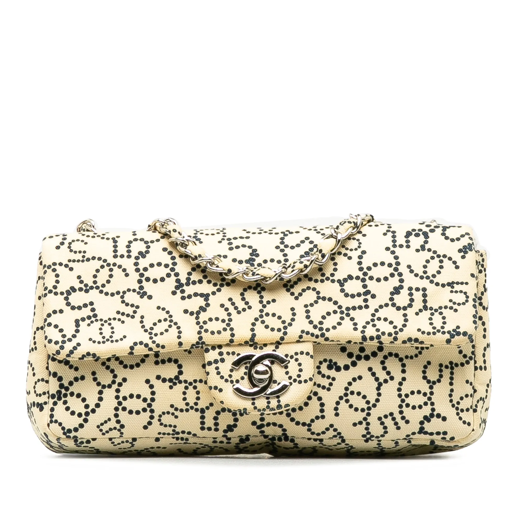 CHANEL CC No.5 Canvas Flap Bag