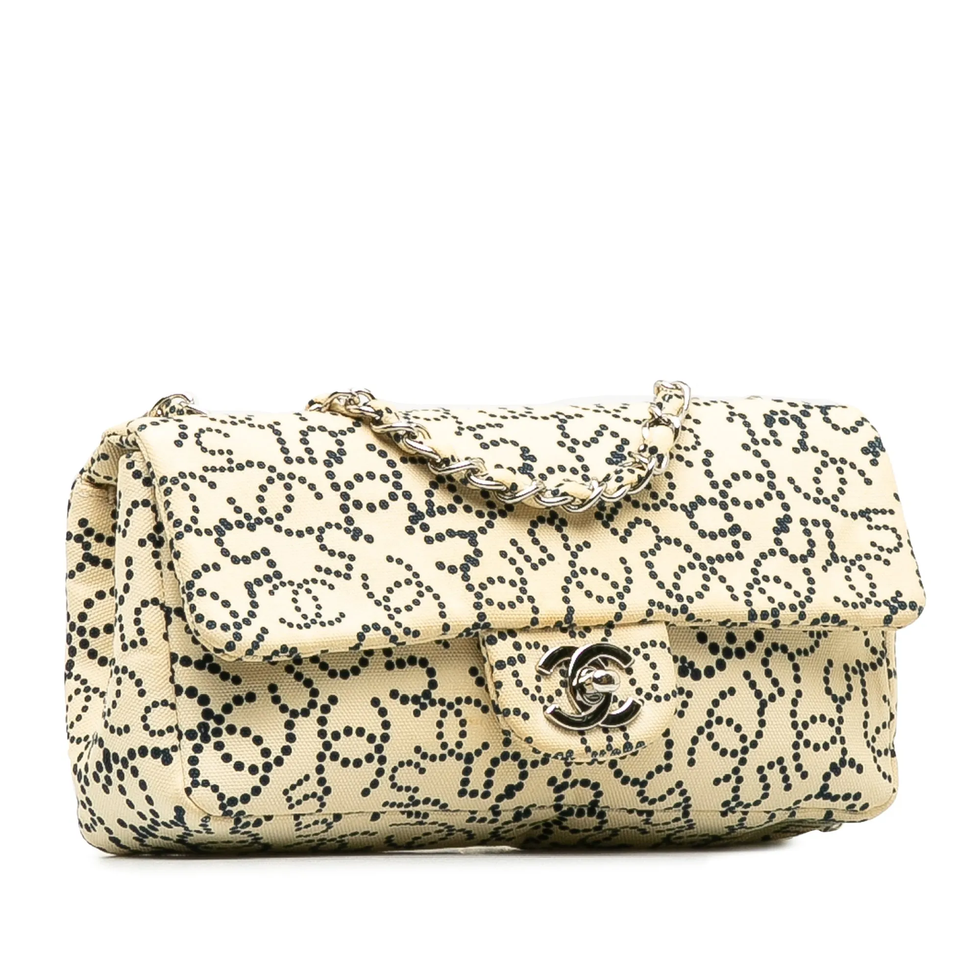 CHANEL CC No.5 Canvas Flap Bag