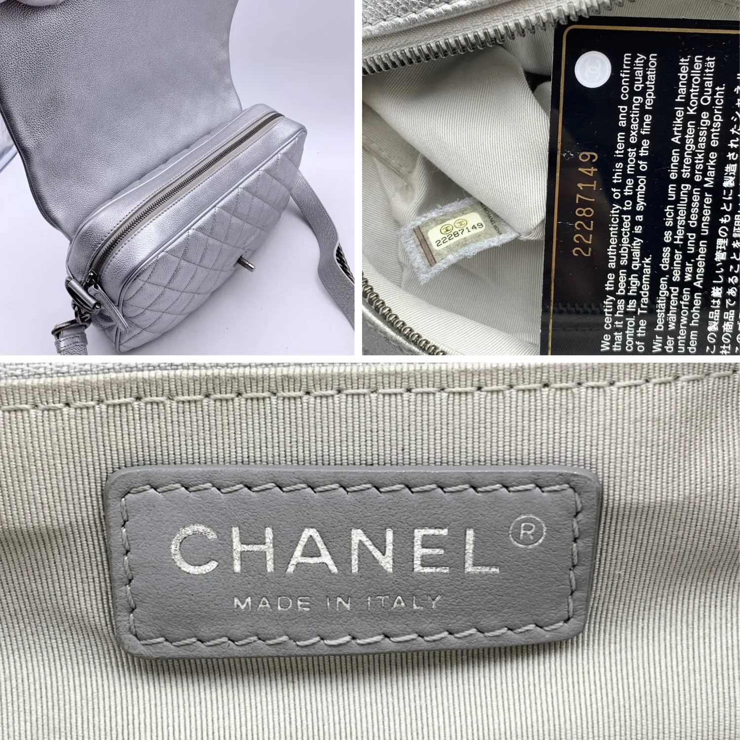 CHANEL Chanel Shoulder Bag Easy Flap