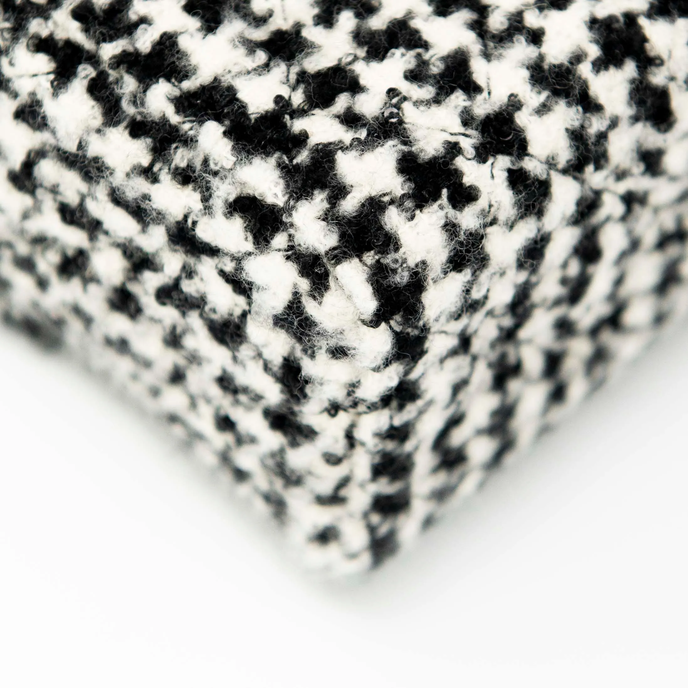 Chanel Houndstooth Tweed Mini Square Flap