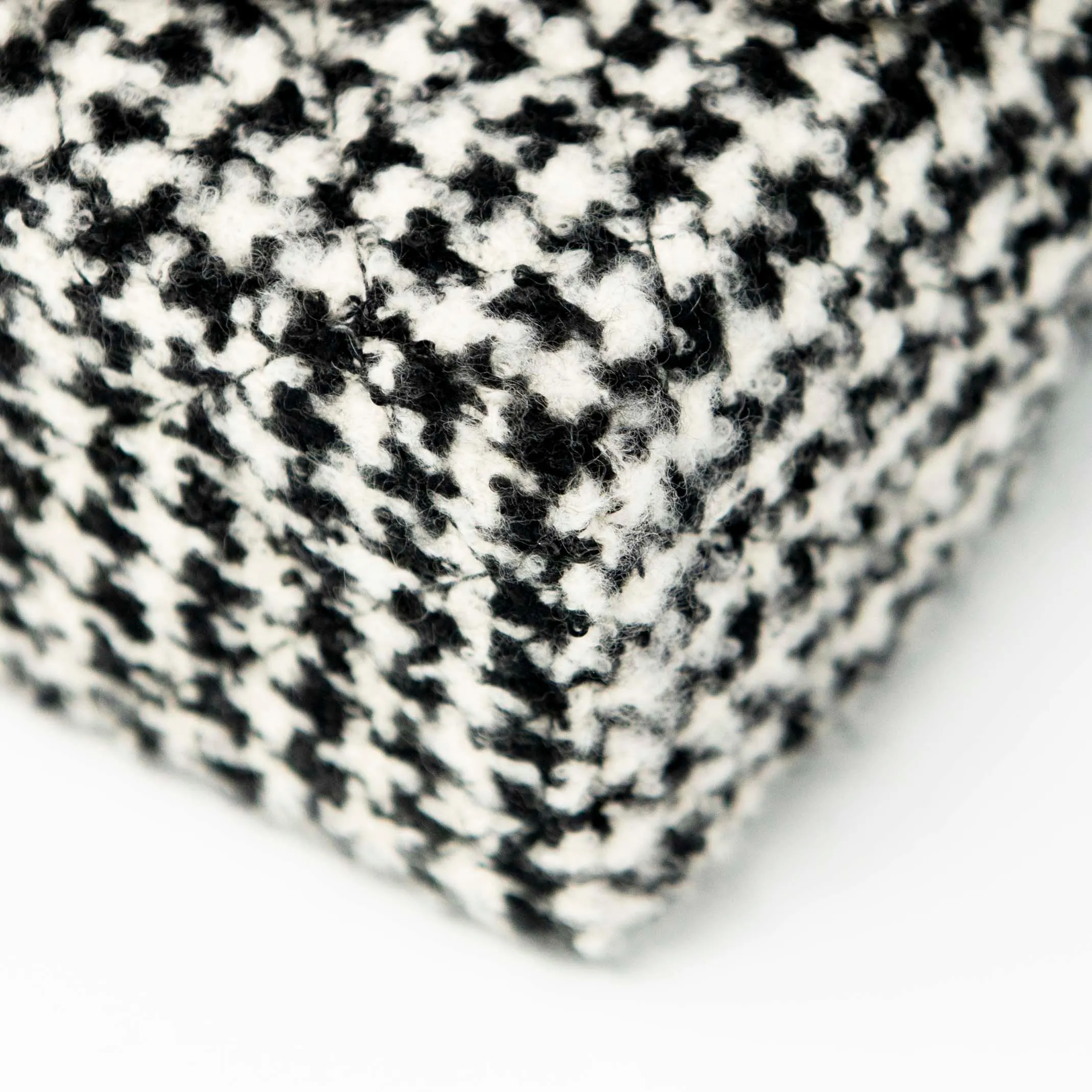 Chanel Houndstooth Tweed Mini Square Flap