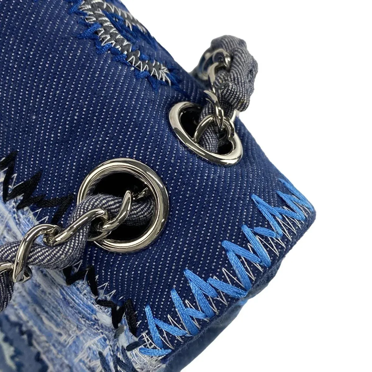 Chanel Patchwork  Medium Denim Bag