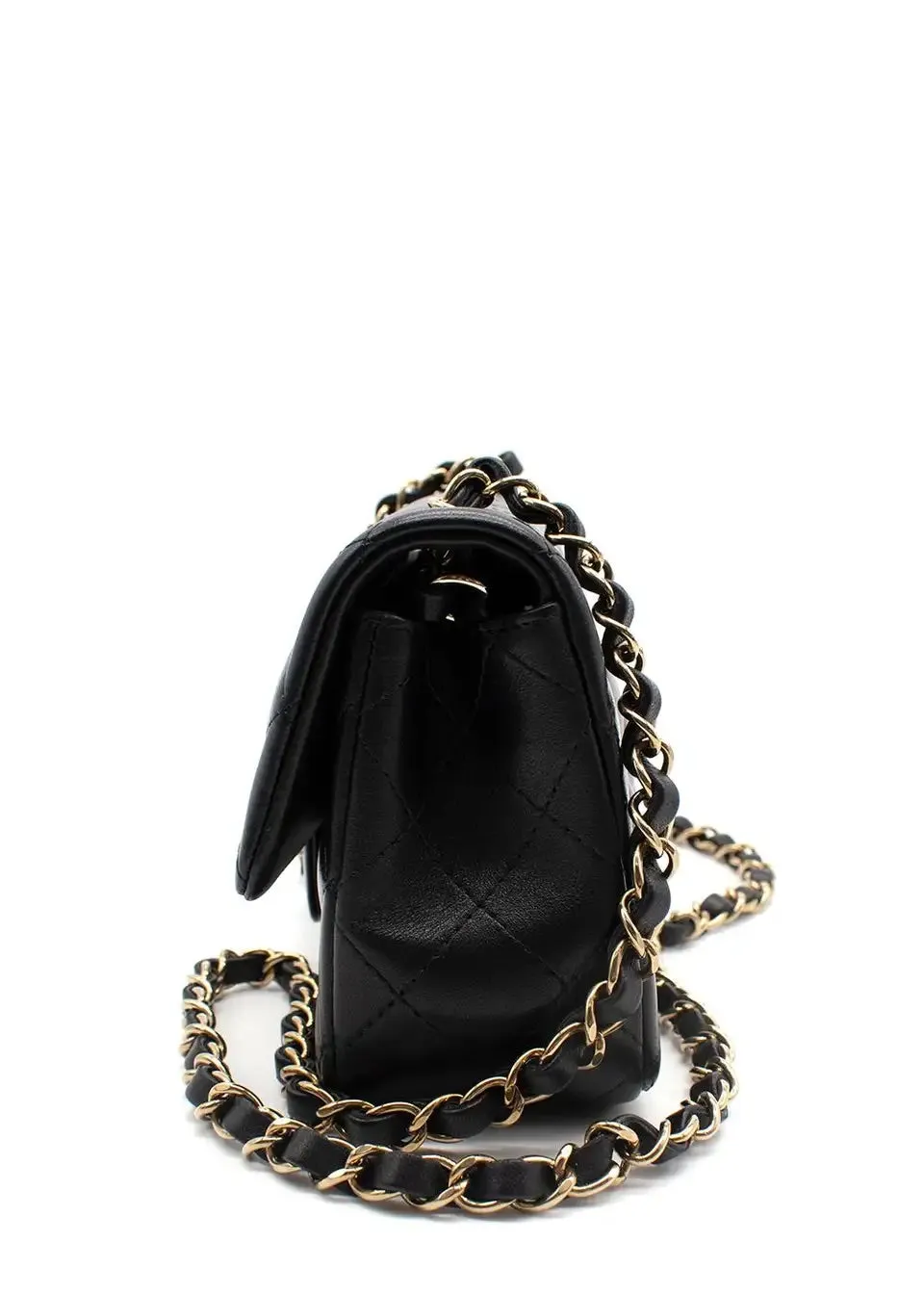 CHANEL QUILTED MINI FLAP BAG