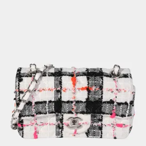 CHANEL TWEED MINI RECTANGULAR CLASSIC FLAP BAG