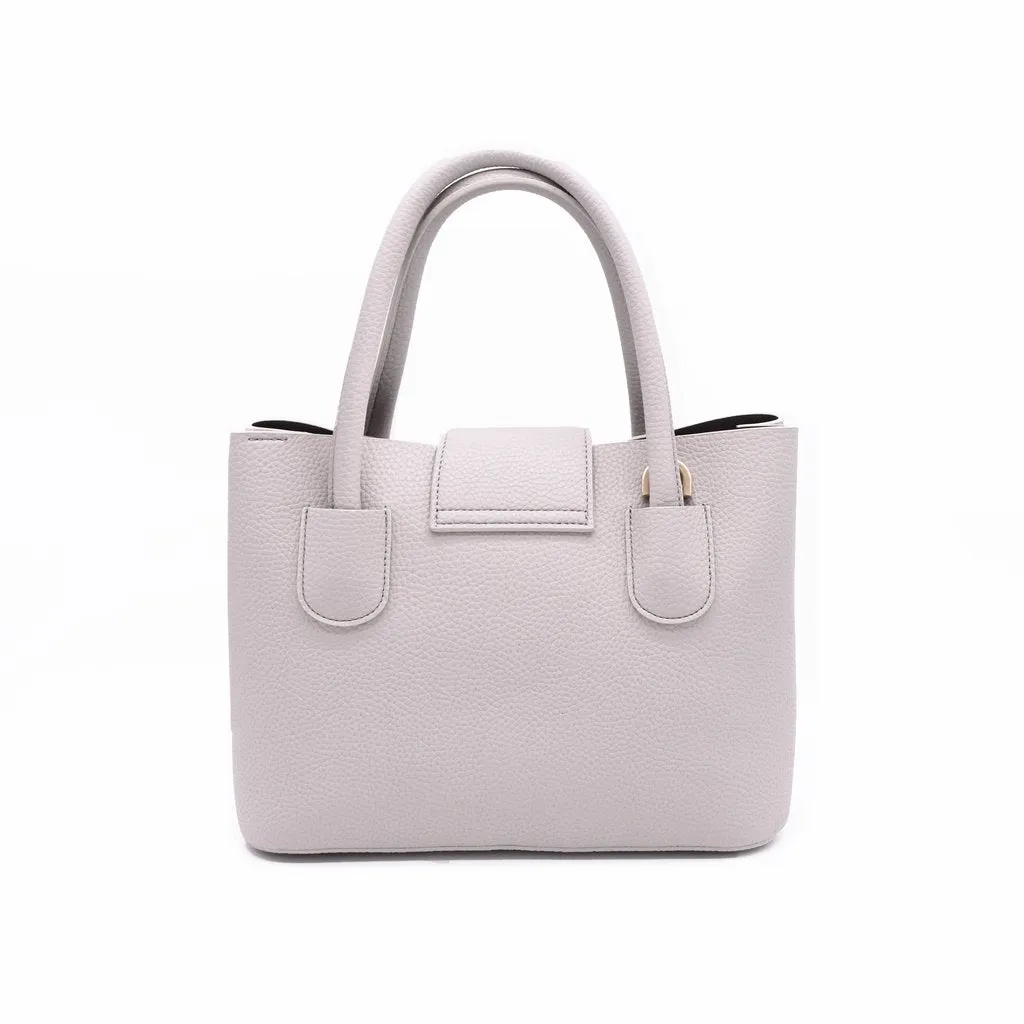 Cher Tote Mini 20 with Signet in Light Grey