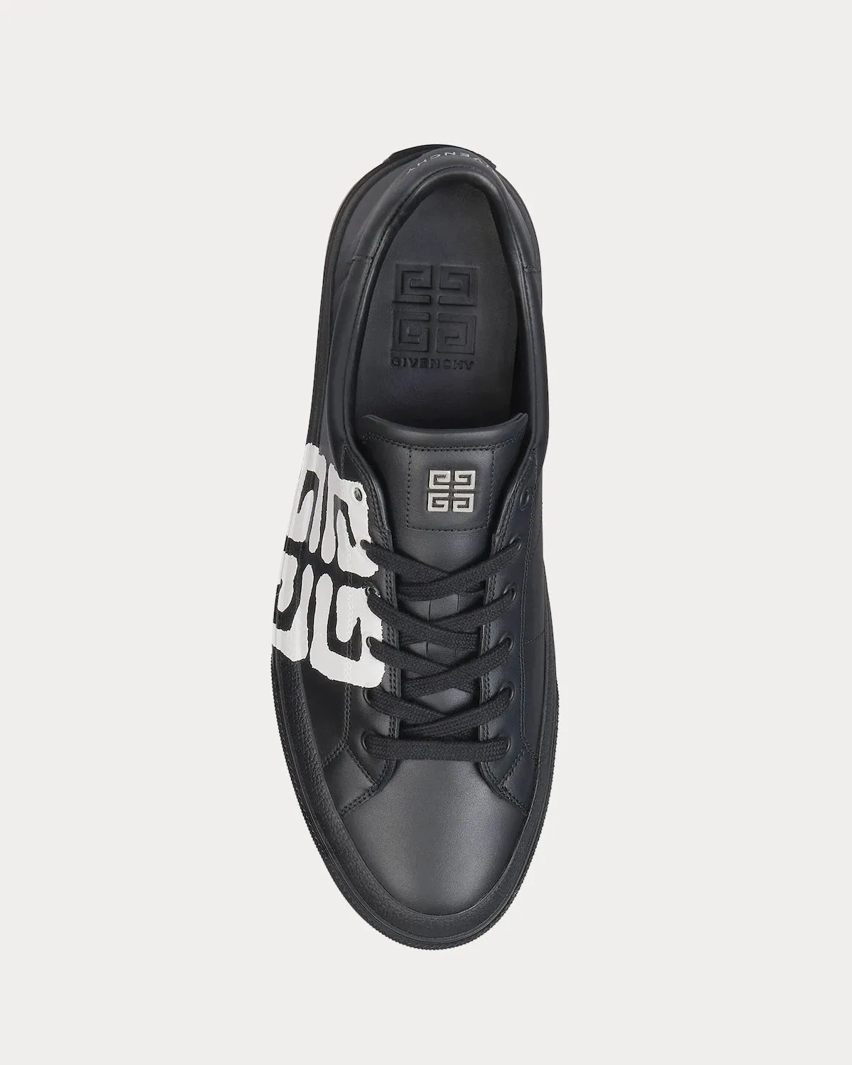 City Sport 4G Spray Print Black / White Low Top Sneakers
