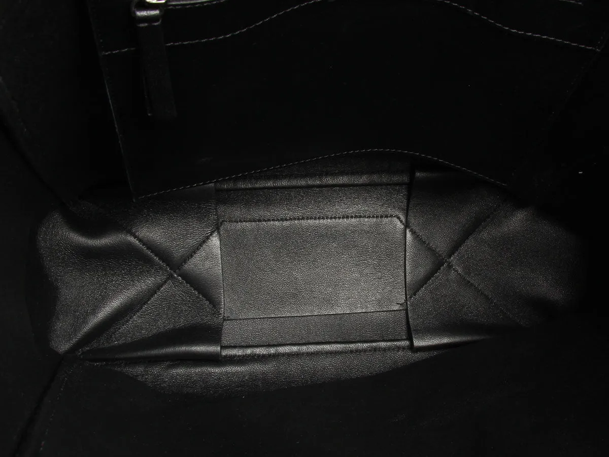 Céline Woven Plaid Tote