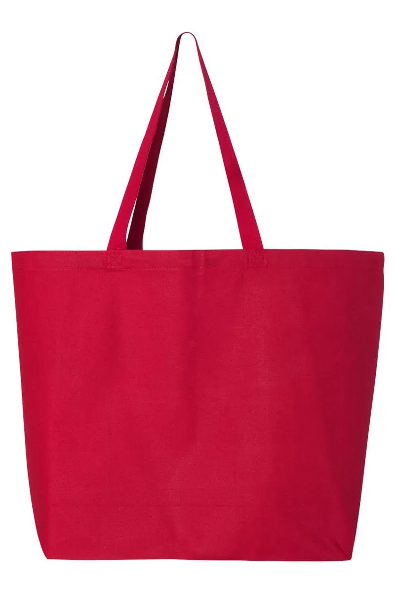Don't Get Me Started Sourdough Canvas Jumbo Tote
