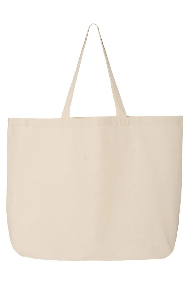 Don't Get Me Started Sourdough Canvas Jumbo Tote