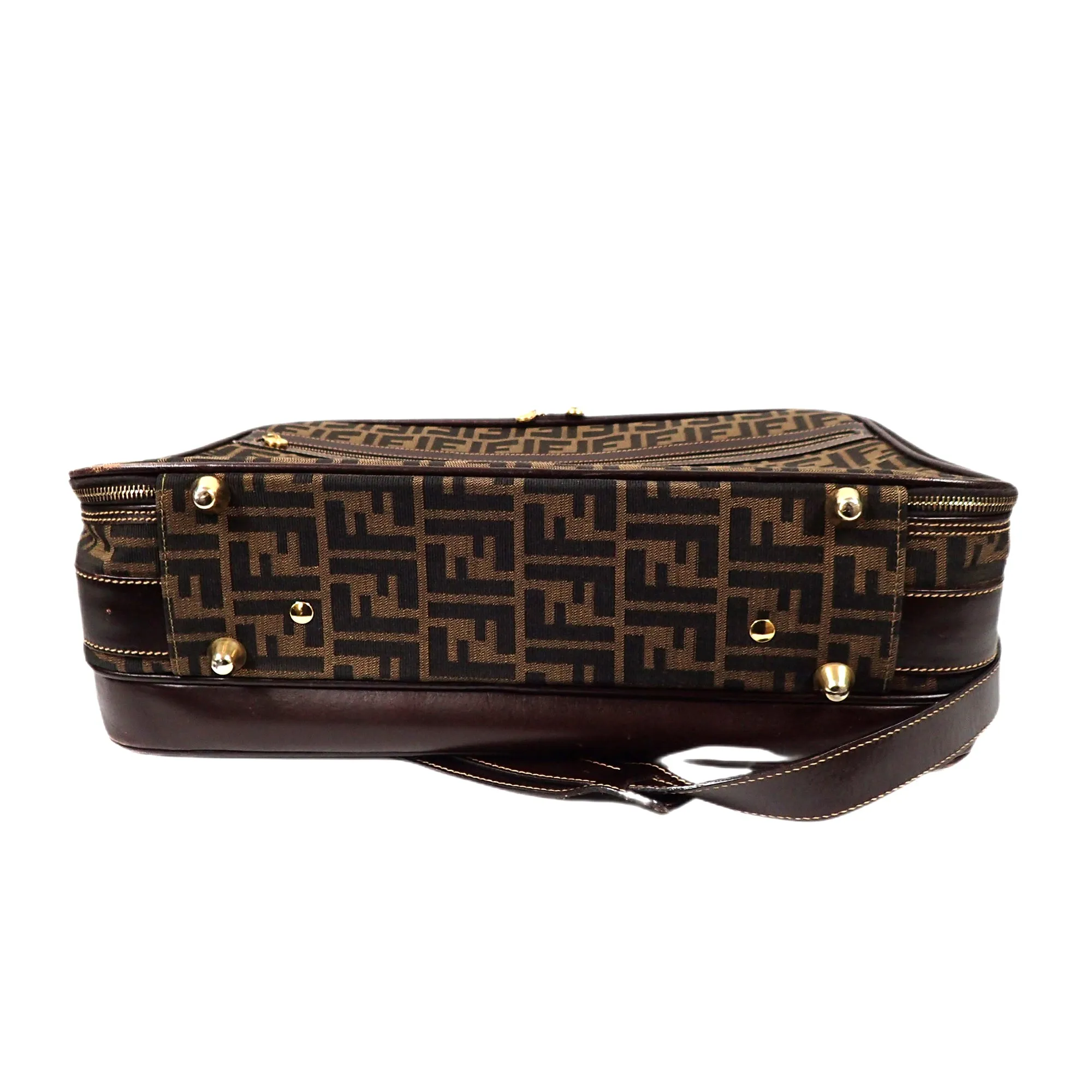 *FENDI フェンディ ズッカ柄 ビジネスバッグ ブリーフケース P28455V
