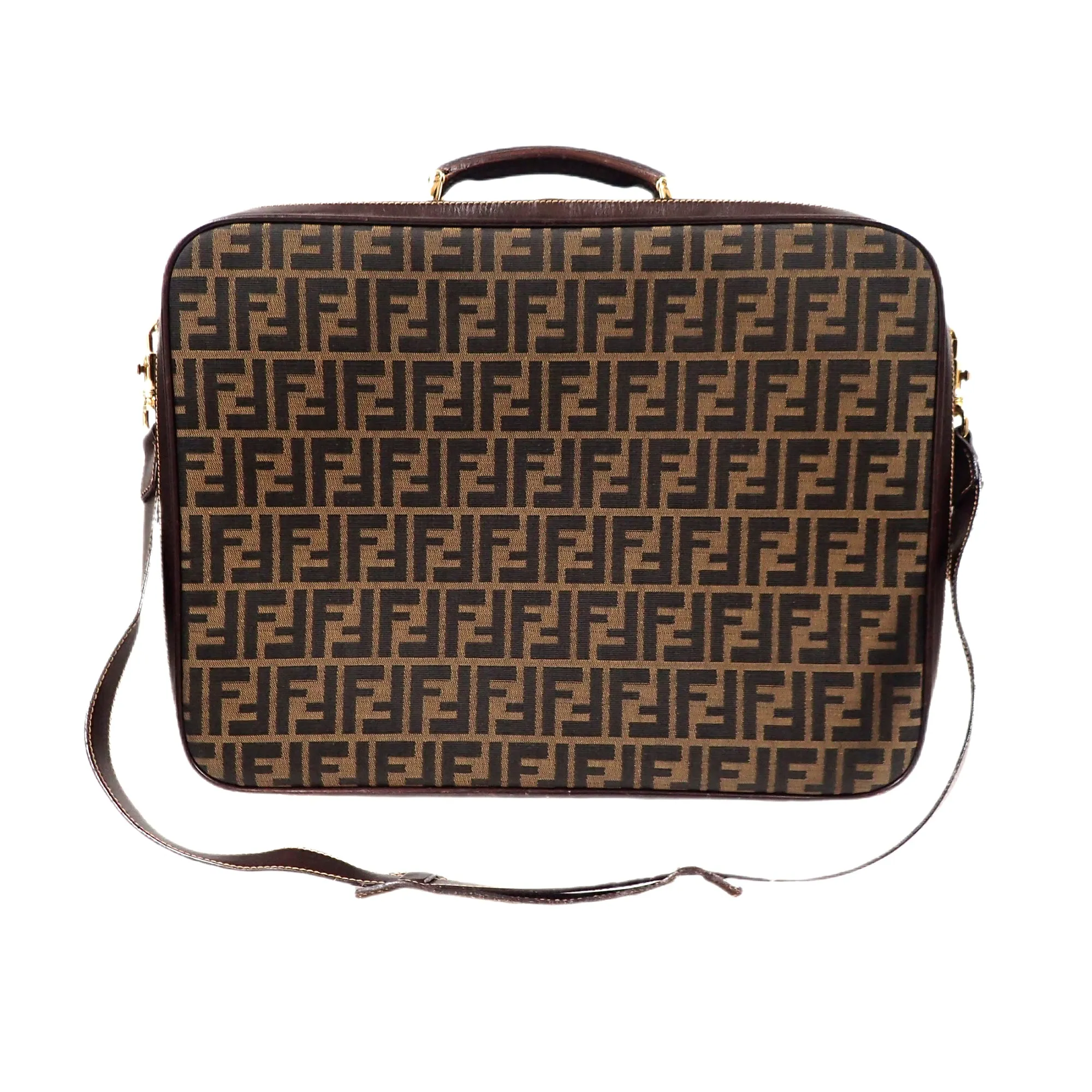 *FENDI フェンディ ズッカ柄 ビジネスバッグ ブリーフケース P28455V