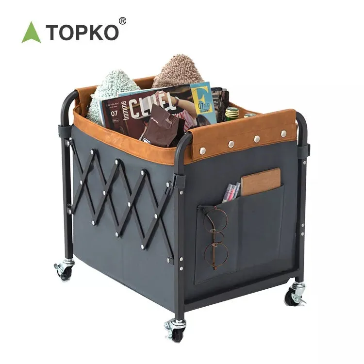 Foldable Four-Wheel Practical Outdoor Storage Box