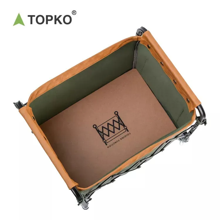 Foldable Four-Wheel Practical Outdoor Storage Box