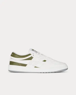 G Move Leather White / Khaki Low Top Sneakers