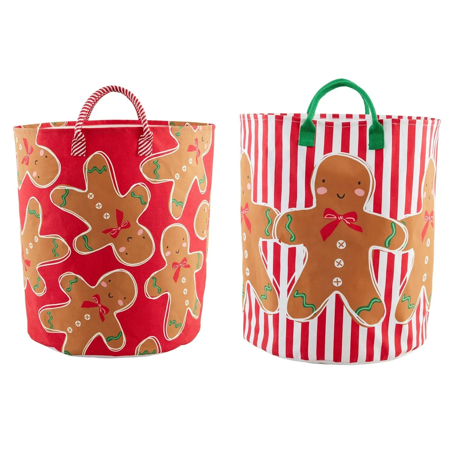 Gingerbread XL Canvas Totes