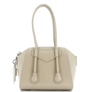 GIVENCHY Antigona Lock Long Handle Bag Leather Mini