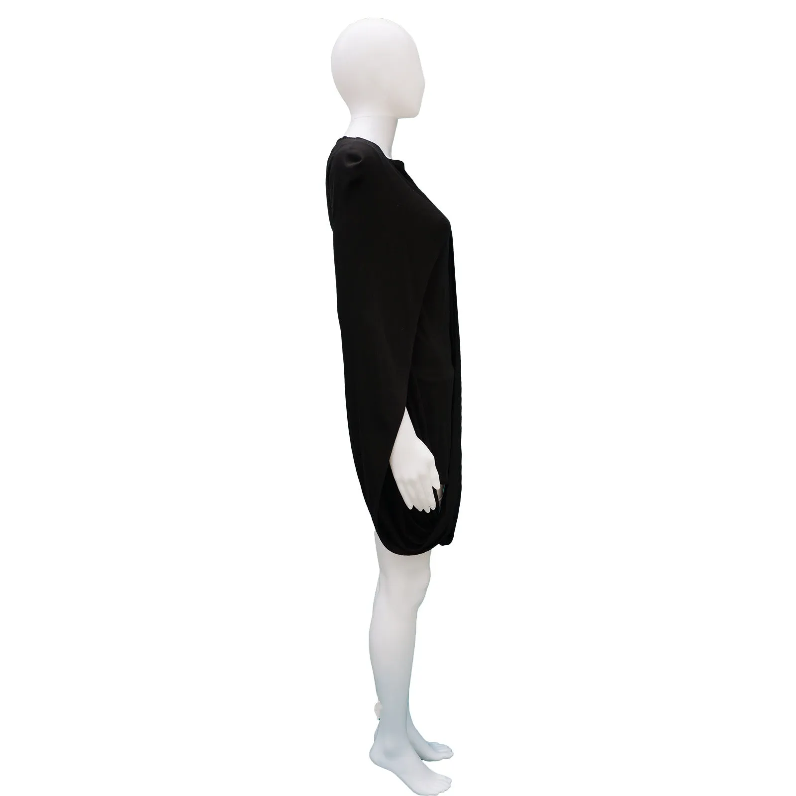 GIVENCHY DRAPED LONG SLEEVE TOP