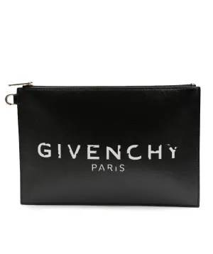 Givenchy Logo Zip Clutch - AWL3713