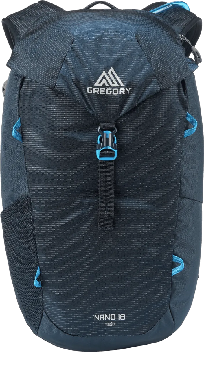 Gregory Nano 18 H2O Hydration Pack | Compact and Lightweight Redrock Backpack for Outdoor Adventures