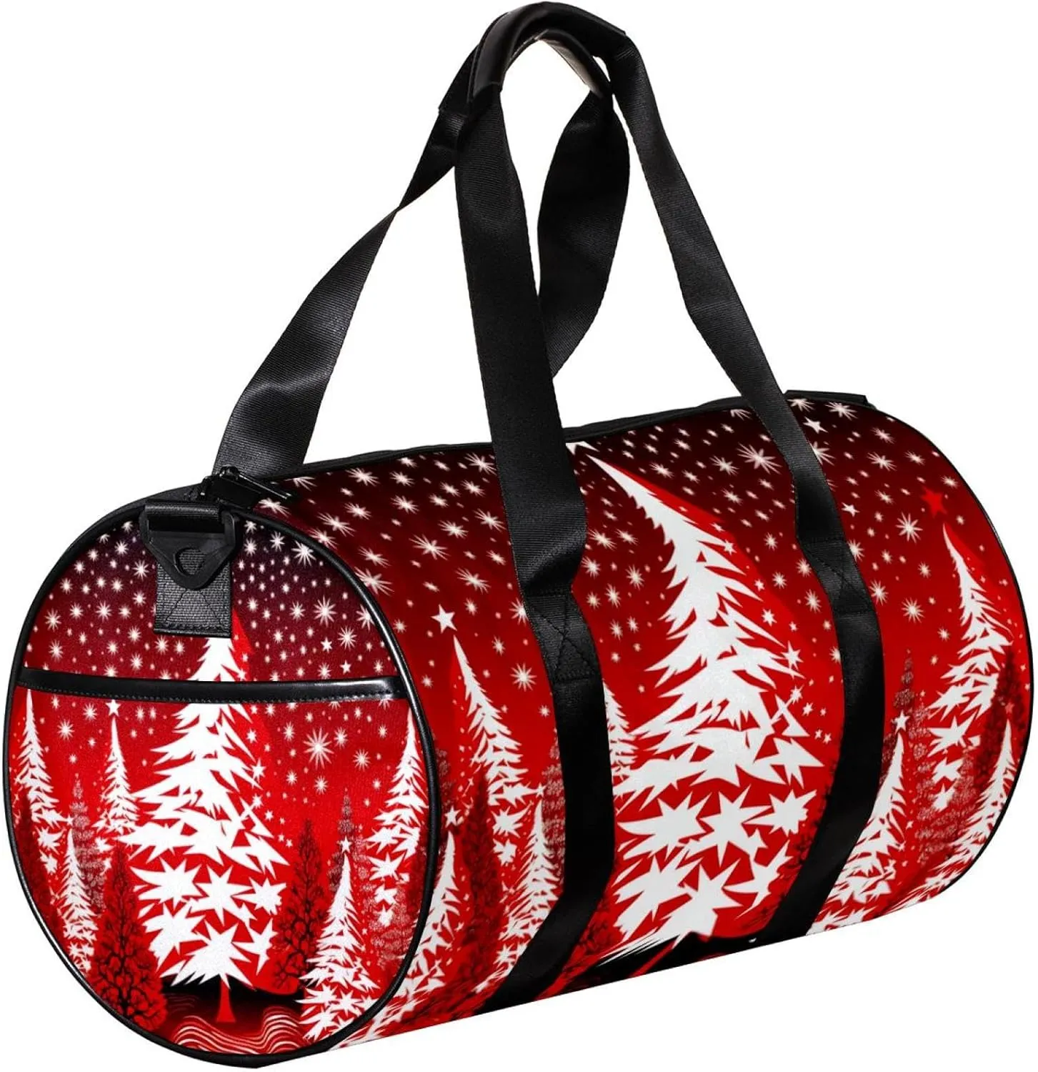 Gym Bags for Men,Travel Duffel Bags for Women,Christmas Theme,Workout Bag