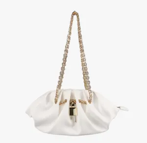 H-MIA DUMPLING BAG - WHIT