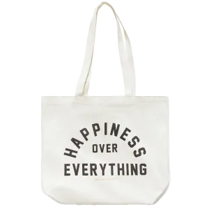 Happiness Canvas Tote