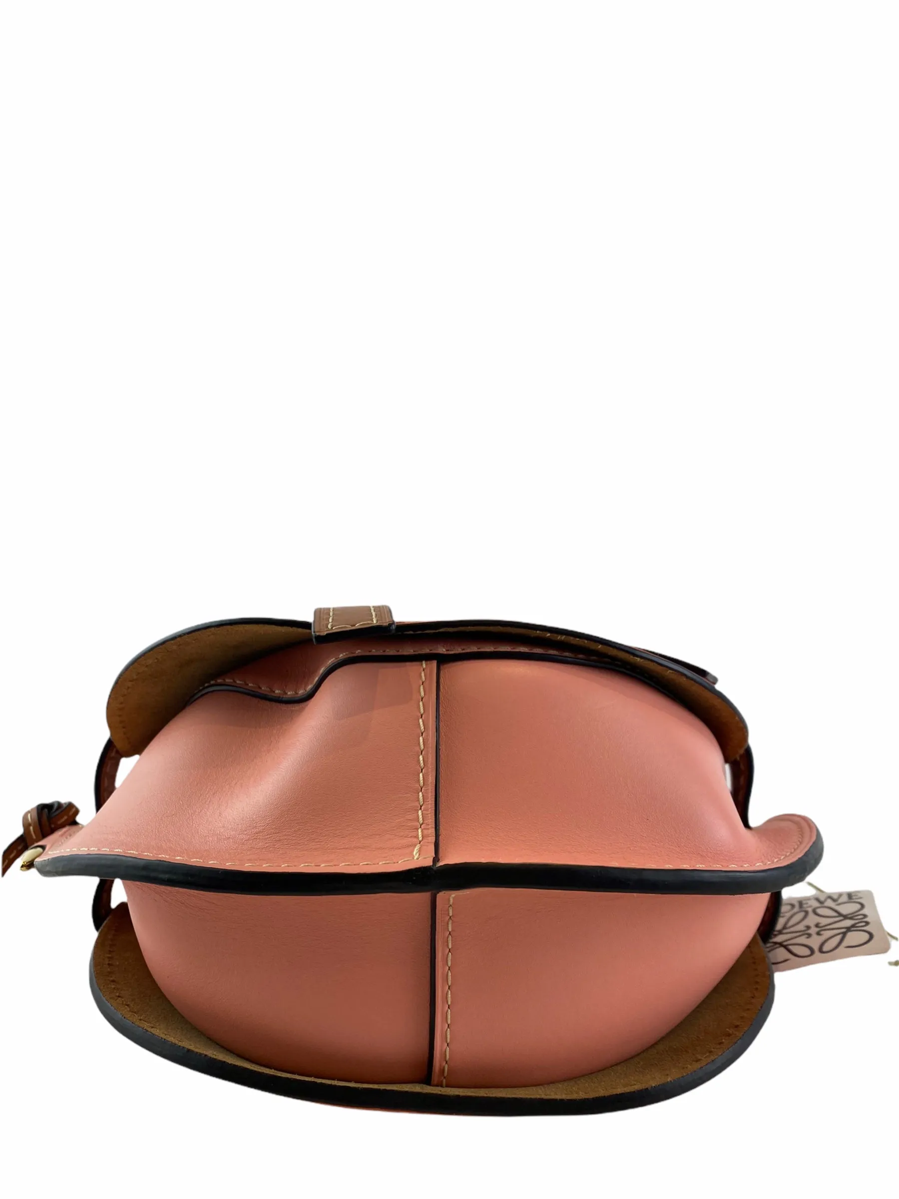 Loewe Pink/Orange Leather "Gate" Crossbody