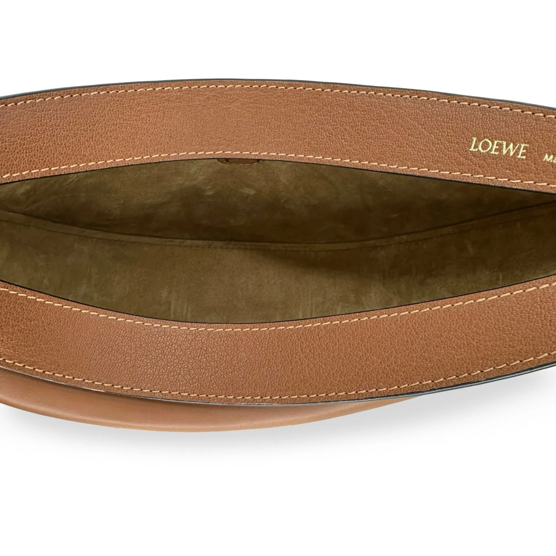 LOEWE: Satin Calfskin Small Luna
