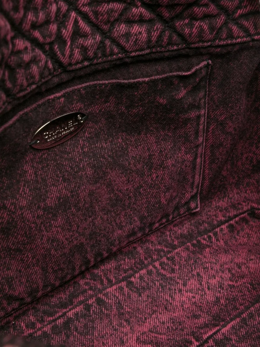 Maxi Denimpression Classic Flap Bag