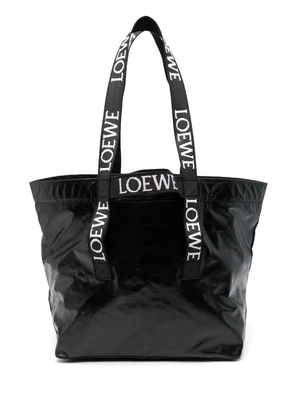 Men's Fold Shopper Bag in Black | B507X23X32