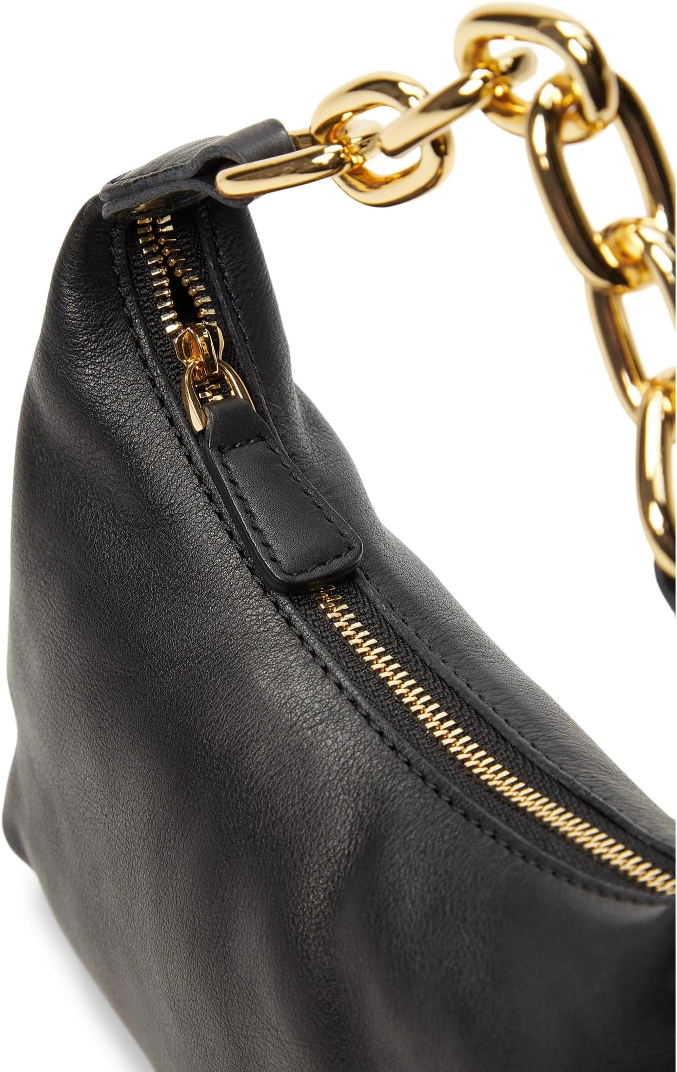 Micro Hobo Chain Madewell Bag, True Black