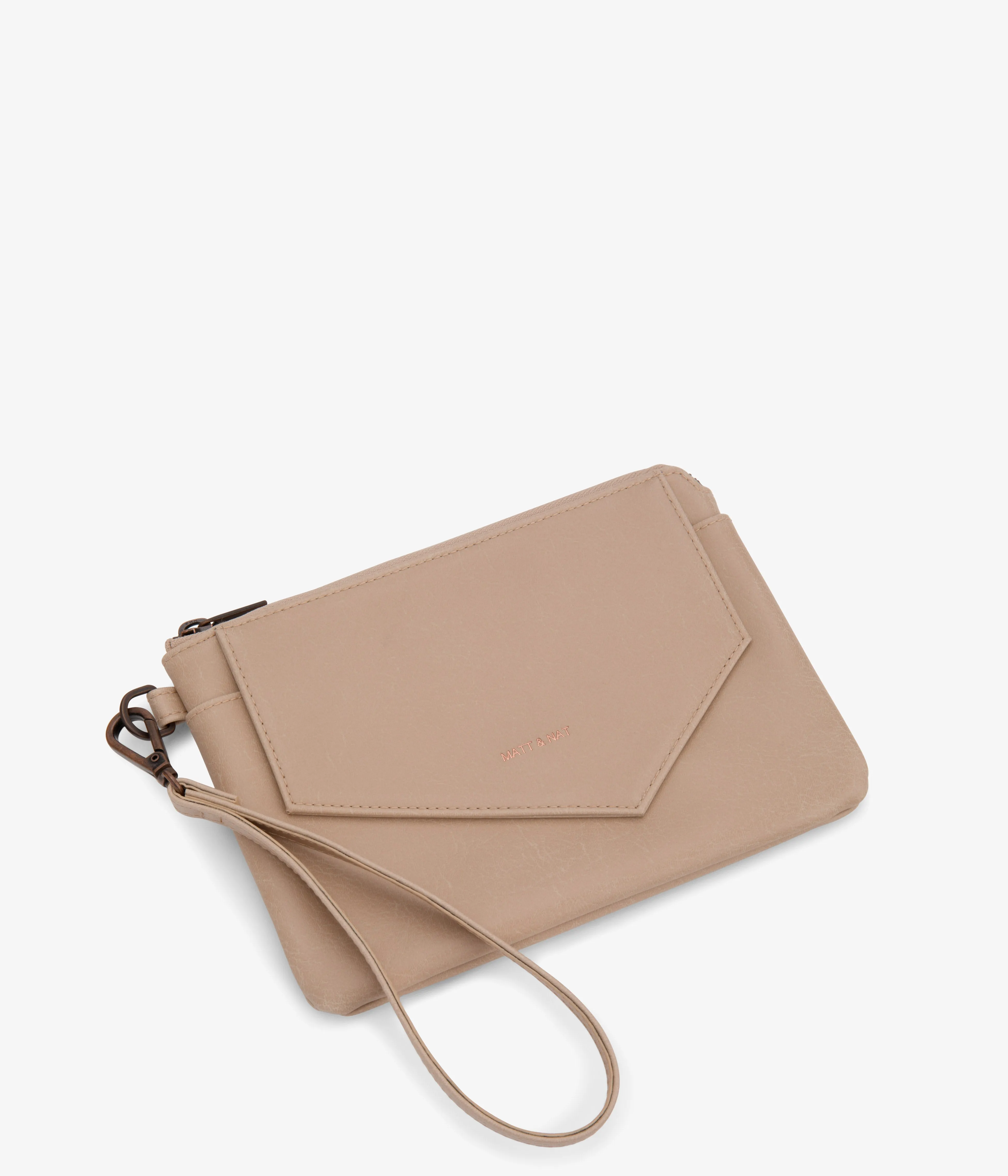 NIA Vegan Wristlet Wallet - Vintage