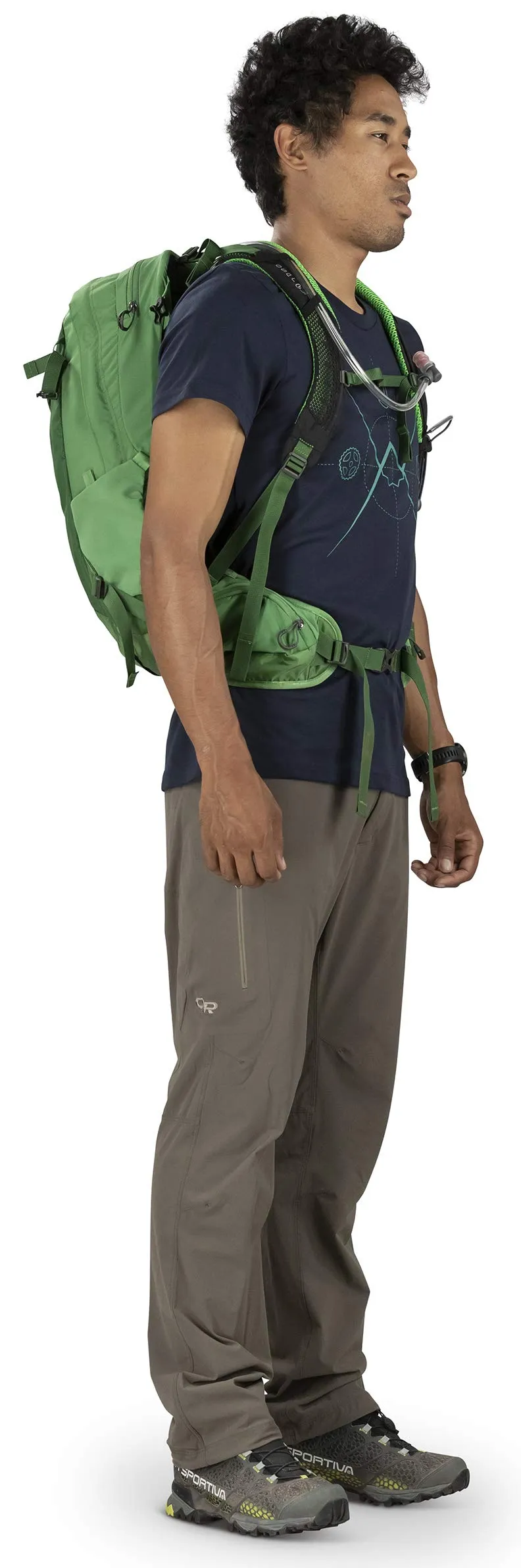 Osprey Packs Manta 24 Hydration Pack, Green Shade, One Size