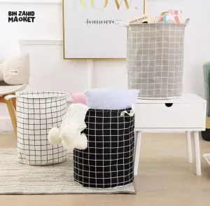 OXFORD FOLDABLE LAUNDRY BASKET