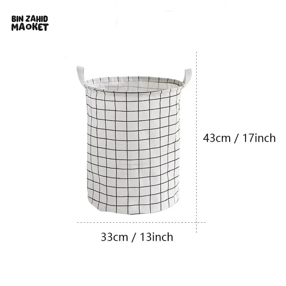 OXFORD FOLDABLE LAUNDRY BASKET